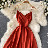 Cute V Neck Short A Line Dress Fashion Dress HZ1023