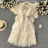 Cute Tulle Short Dress A Line Fashion Dress HZ1023