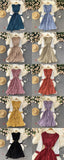 Cute V Neck Long Sleeve Dress A Line Fashion Dress HZ1023