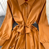Cute A Line Shirt Dress Fashion Girl Dress HZ1023