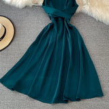 Cute Satin Short Dress A Line Fashion Dress HZ1023
