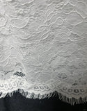 White Retro Fashion Sweetheart Neck Elegant Exquisite Lace Long Lace Tulle Floor Length Trailing Ball Gown Evening Gown Prom Gown Wedding Dress HZ1023