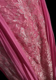 Pink Vintage Elegant Exquisite Rhinestone Lace Short Homecoming Dress Tulle Prom Dress Evening Dress Ball Gown Birthday Party Dress HZ1023