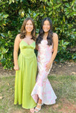 Pink Elegant Fashion Floral Long Slim Fit prom dress Evening Dress Party Dress Bridesmaid Dresses HZ1023