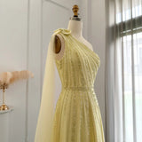 Yellow/Green/Purple shiny elegant exquisite beaded long tulle ball gown unique evening dress HZ1023