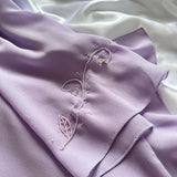 Purple fashion classy pretty exquisite beaded long chiffon ruffled ball gown evening dress party dress HZ1023