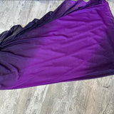 Purple Shiny Fashion Gradient Elegant Long Chiffon Ball Gown Evening Dress Birthday Party Dress Fairy Dress Homecoming Dress Wedding Guest Dress Prom Dress HZ1023