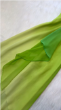 Green Fashion gradient Elegant Fairy Refreshing Long Chiffon Ball Dress Evening Dress Seaside Vacation Birthday Party Dress Ball Dress HZ1023