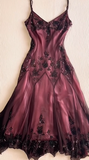 Red Pink Gorgeous Elegant Exquisite Beading A-Line Spaghetti Strap Long/short Tulle Ball Gown Birthday Party Dress Evening Dress Prom Dress HZ1023
