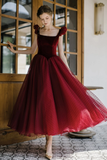 CUTE A LINE SHORT PROM DRESS CUTE EVENING DRESS HZ1023
