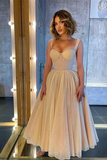 Straps Sweetheart Glittering Prom Dress HZ1023