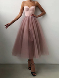 Modest Evening Dress Custom Made Tulle Black Prom Dresses HZ1023