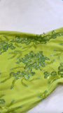 Green luxury gorgeous fashion elegant exquisite floral beading long fairy chiffon ball gown evening dress party dress prom dress HZ1023