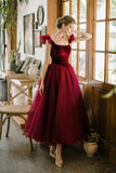 Pink/Red Cute A-line Long Prom Dress Evening Dress Graduation Party Dress HZ1023