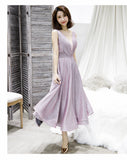 Shiny v neck short prom dress blue evening dress HZ1023