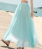 Stylish A line chiffon skirt women's skirt HZ1023