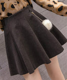 Cute A line short skirt HZ1023