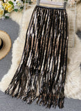 Shiny sequin wrapped hip dress HZ1023