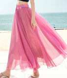 Stylish A line chiffon skirt women's skirt HZ1023