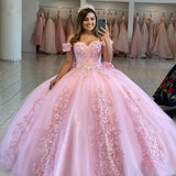 Blue gorgeous exquisite floral applique strapless long prom dress evening gown quinceanera dress sweet 16 years old dress HZ1023